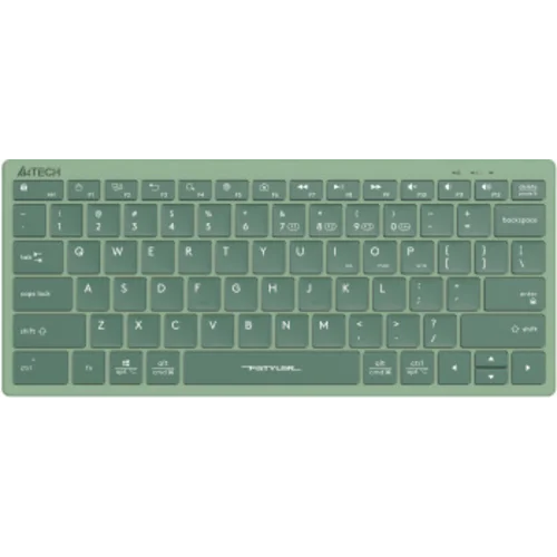 Клавиатура A4Tech Fstyler FBX51C зеленый USB беспроводная BT/Radio slim Multimedia (FBX51C MATCHA GREEN)